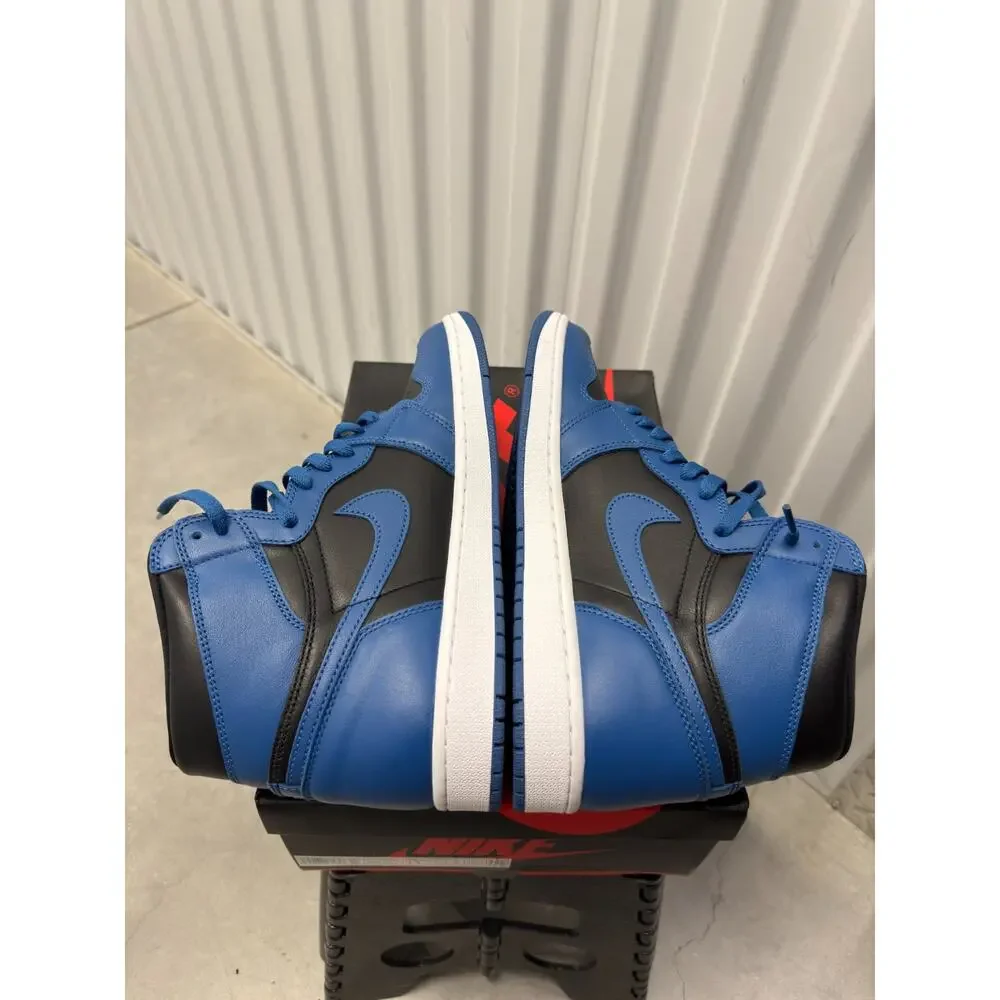 Nike Air Jordan 1 Dark Marina Blue Black Size 11 Men's - 555088-404 Retro OG